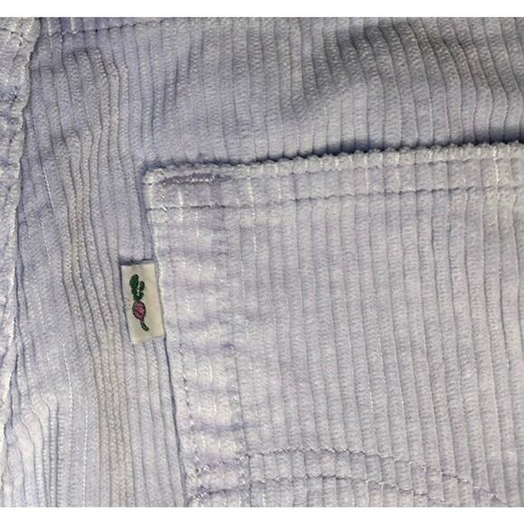 Levis Fresh Retro 70s Inspired Corduroy Baggy Dad Lilac Purple Womens Jeans 33 - Picture 10 of 14